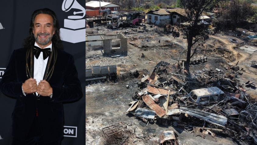 “Hermanitos de Chile…”: Marco Antonio Solís dedicó emotivas palabras por incendios forestales
