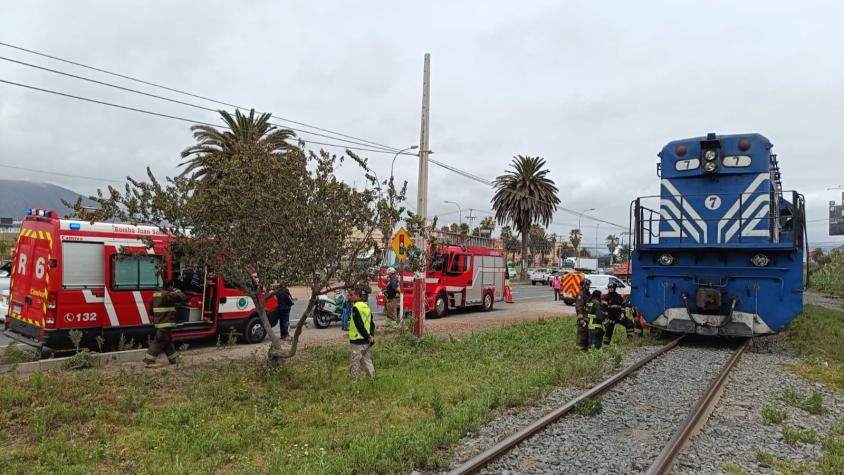 Tren arroyó a mujer en situación de calle en La Serena: Sufrió amputación de sus pies