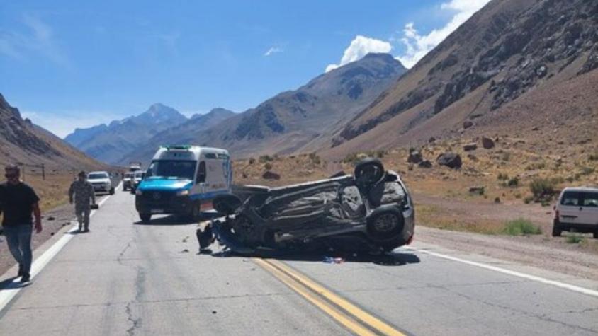 2 chilenos murieron tras accidente de alta energía en Paso Los Libertadores