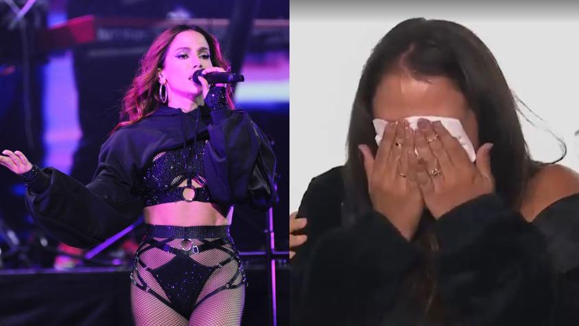 El saludo de Anitta que quebró en vivo a Pamela Leiva: “Para muchos es una tontera”