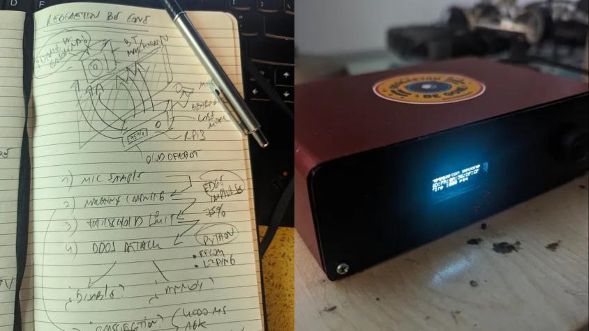 Joven crea máquina capaz de detectar el reggaetón y ataca los parlantes de quien lo está escuchando