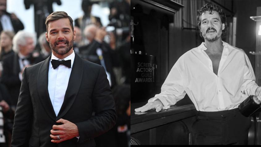 Ricky Martin sorprendió y felicitó a Pedro Pascal por ganar el SAG a Mejor Actor