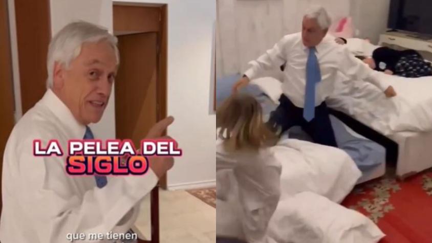 El video de Sebastián Piñera jugando con sus nietos que se hizo viral tras su muerte