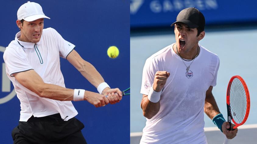 Nicolás Jarry y Cristian Garín debutan en el ATP de Río: hora y dónde ver ambos partidos
