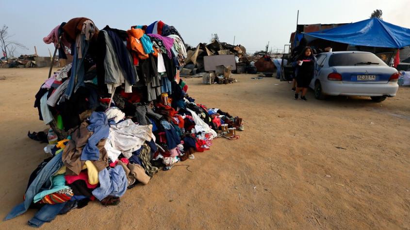 Seremi de Salud de Valparaíso en alerta por donación de ropa en mal estado