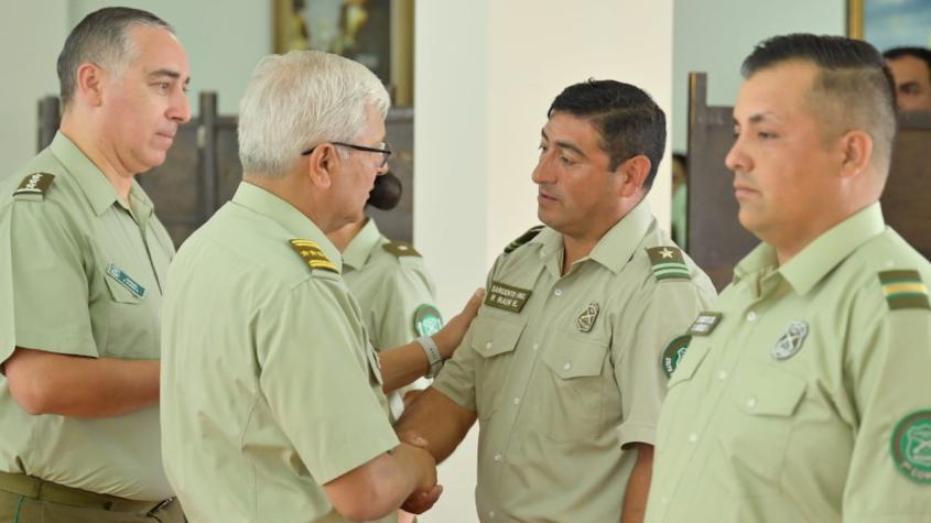 General de Carabineros encabezó ayuda a funcionarios afectados por los incendios forestales en Valparaíso