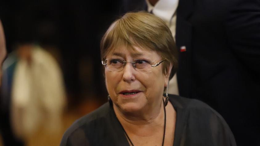 Expresidenta Bachelet en funeral de Piñera: “Tanto en la dictadura como en el estallido eligió el camino institucional”