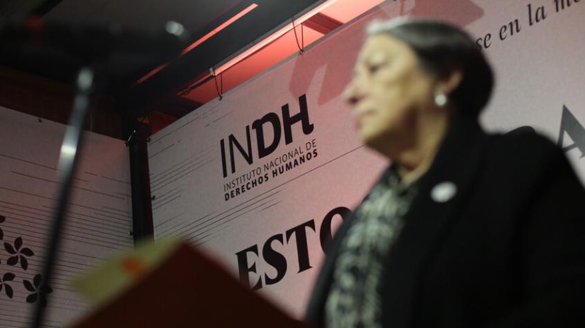 INDH por convocatoria el Cosena: “Nos preocupa que por mayor seguridad haya restricción de libertades”
