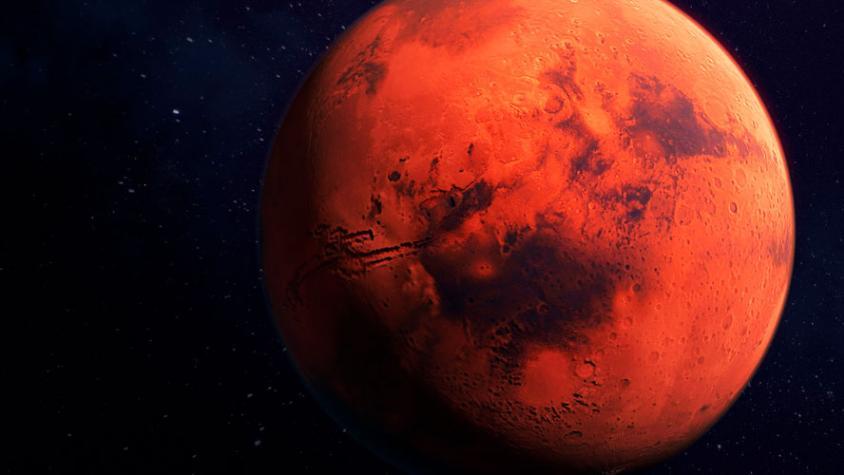 De esta manera vivirían los humanos en Marte, según la IA