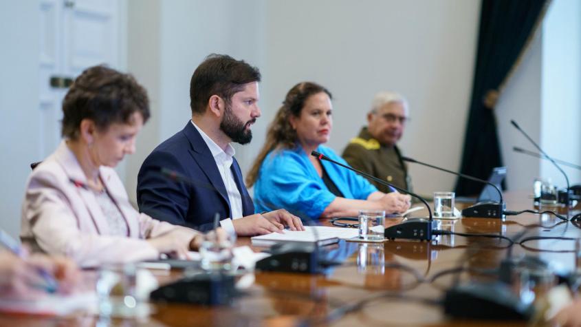 “El Estado tiene que actuar como un solo cuerpo”: Presidente Boric encabeza Cosena en La Moneda