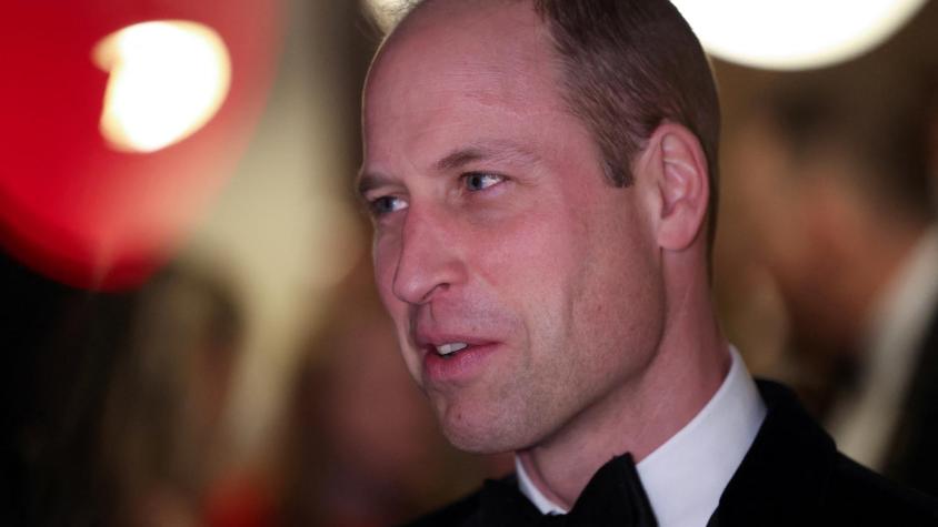 El príncipe William de Inglaterra se retira de un acto público por "asunto personal"