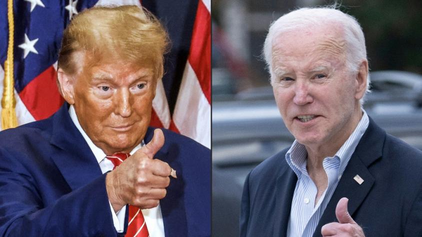 Biden dice que no "demonizará" a los migrantes como lo hace Trump