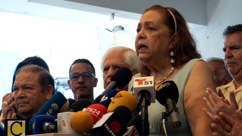 Coalición opositora en Venezuela denuncia que se le impidió postular rival de Maduro