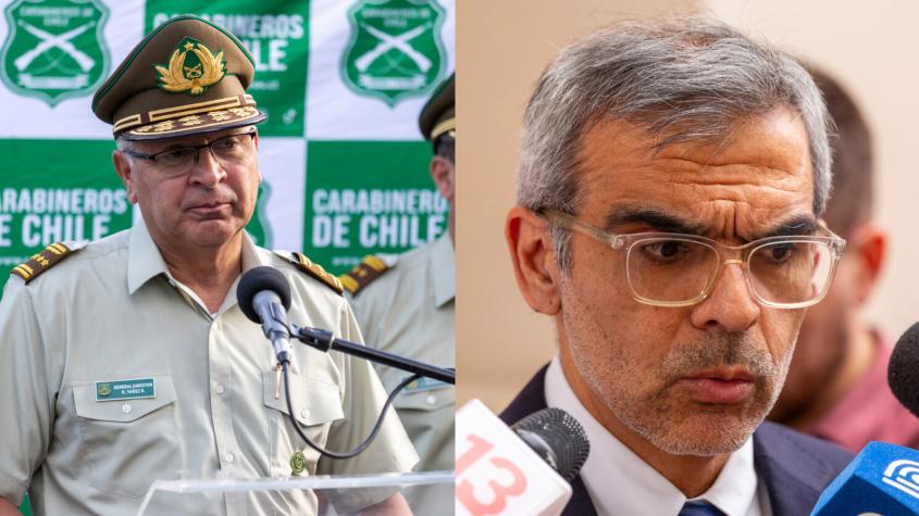Ministro Cordero y formalización de Yáñez: “Yo esperaría que el general director de Carabineros evaluara su renuncia" Ministro Cordero y formalización de Yáñez: “Yo esperaría que el general director de Carabineros evaluara su renuncia"
