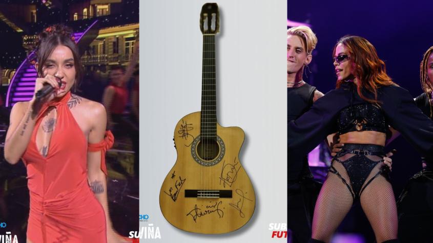 Desde la guitarra de Los Bunkers a traje de Anitta: Los artículos que siguen disponibles en la subasta solidaria
