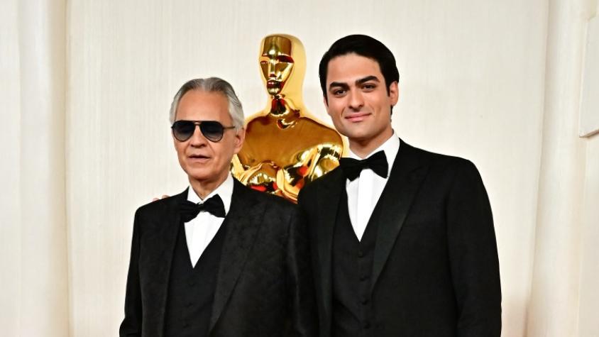 El deslumbrante paso de Matteo Bocelli por los Premios Oscar 2024