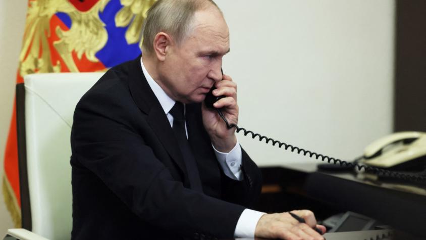 Putin afirma que responsables del atentado terrorista en Moscú "no tendrán un destino envidiable"