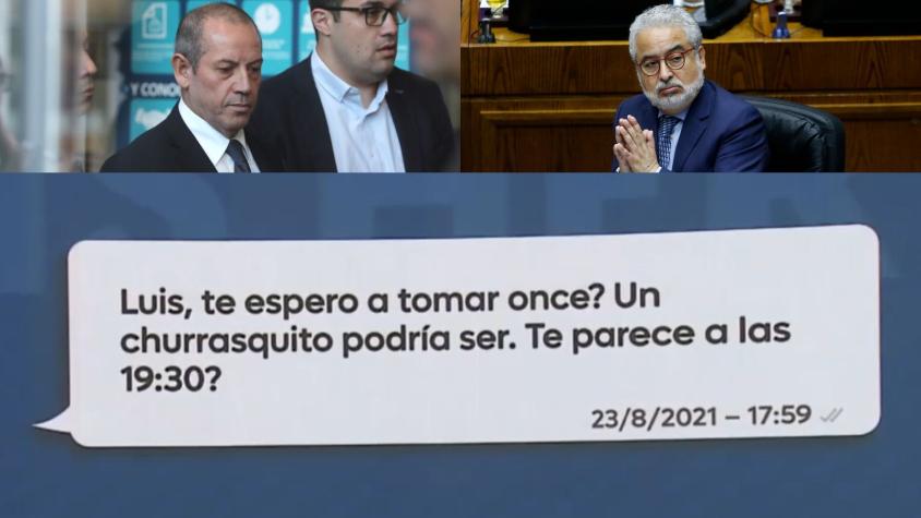 "No van a encontrar nada": El detalle de los chats entre el exdirector de la PDI y Luis Hermosilla