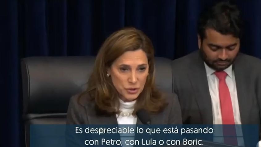 Diputada de EE.UU. expresa "profunda decepción" con Chile por acciones contra Israel