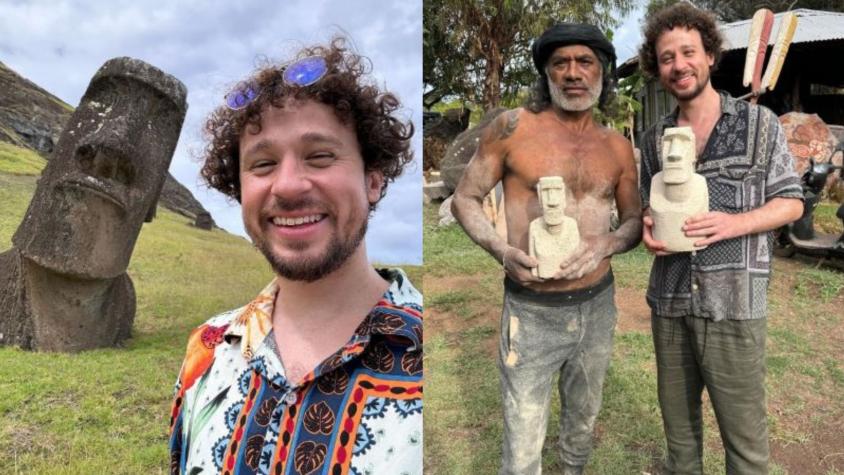 Luisito Comunica sorprende con visita a Rapa Nui: "Esta isla es tan paradisiaca como problemática"