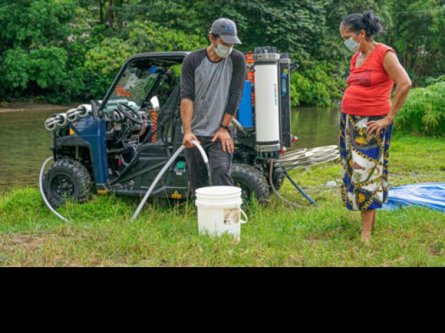 Agentes de Cambio: El primer vehículo que purifica y desaliniza agua