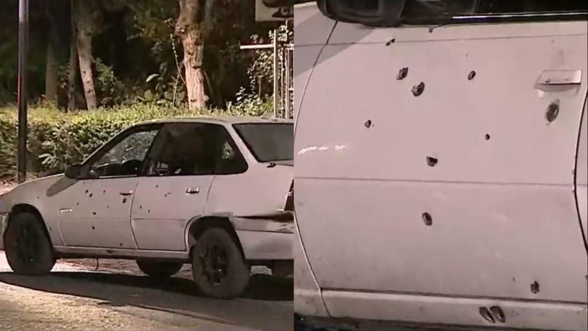 Habrían disparado casi 70 veces: Dos heridos tras balacera en Recoleta