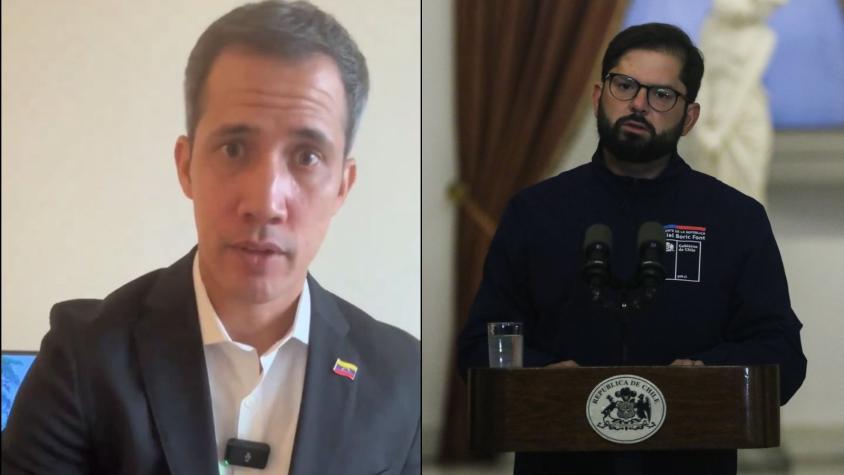 El mensaje de Juan Guaidó al Gobierno del Presidente Gabriel Boric por homicidio a exmilitar: “No puede relativizar a una dictadura”