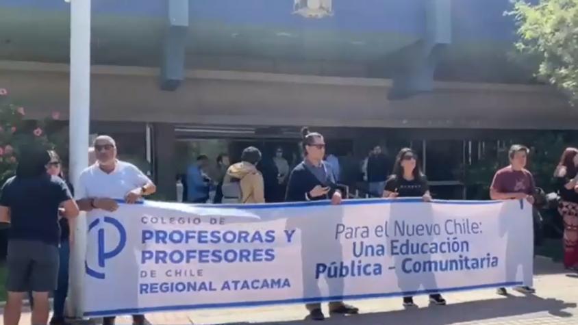 Más de 3 mil alumnos sin clases en Atacama: docentes en paro y en huelga de hambre