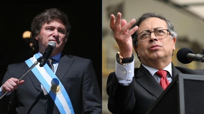Milei tildó de “terrorista asesino” a Petro: Presidente colombiano estudia retirar al embajador en Argentina