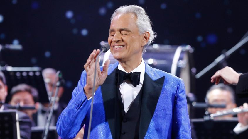 “La noche mágica de Andrea Bocelli”: Mira EN VIVO el programa especial de Canal 13