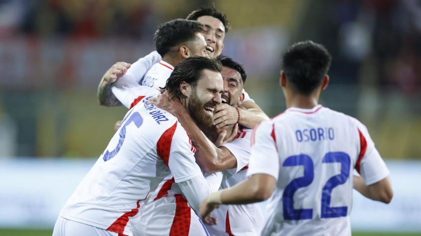 La Roja goleó a Albania y arrancó con el pie derecho la era de Ricardo Gareca