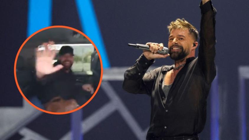 Viralizan video de Ricky Martin en el Aeropuerto de Santiago: Lo que se sabe de su visita