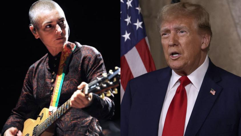 Herederos de Sinéad O’Connor exigen que Donald Trump deje de usar su música: “Se habría sentido asqueada”