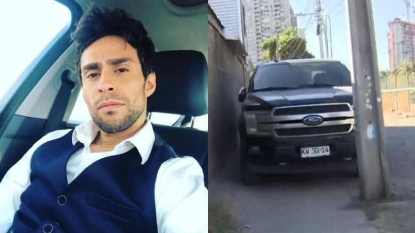 Encuentran camioneta robada de Jorge Valdivia en Macul