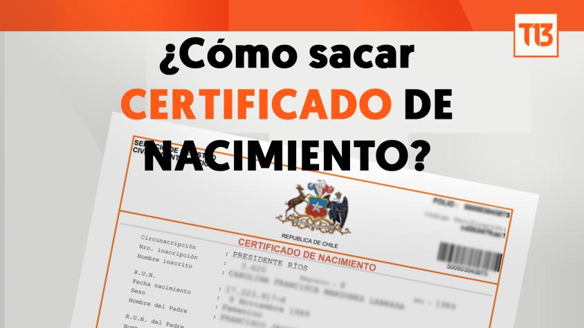¿Cómo se saca (gratis) el certificado de nacimiento en el Registro Civil?