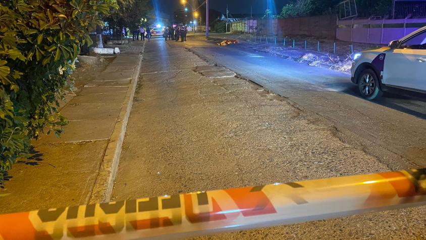 Homicidio en Conchalí: joven recibió más de cinco disparos en la vía pública