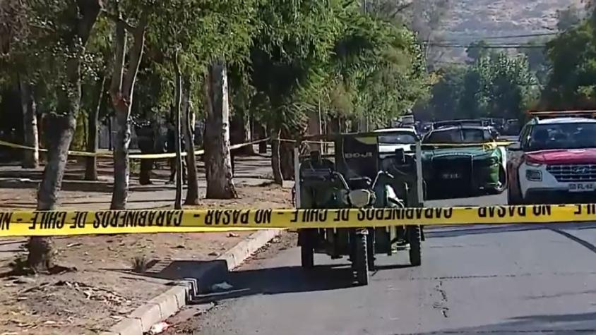 Segundo homicidio del día en la RM: hombre muere tras recibir disparo en el cuello en Huechuraba