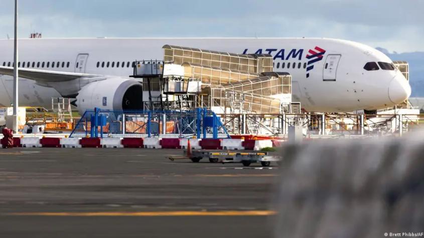 Expertos chilenos investigarán "fallo técnico" del vuelo L800 de LATAM en Nueva Zelanda	