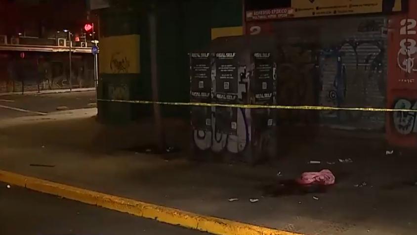 Dos personas fueron baleadas en la vía pública en Santiago