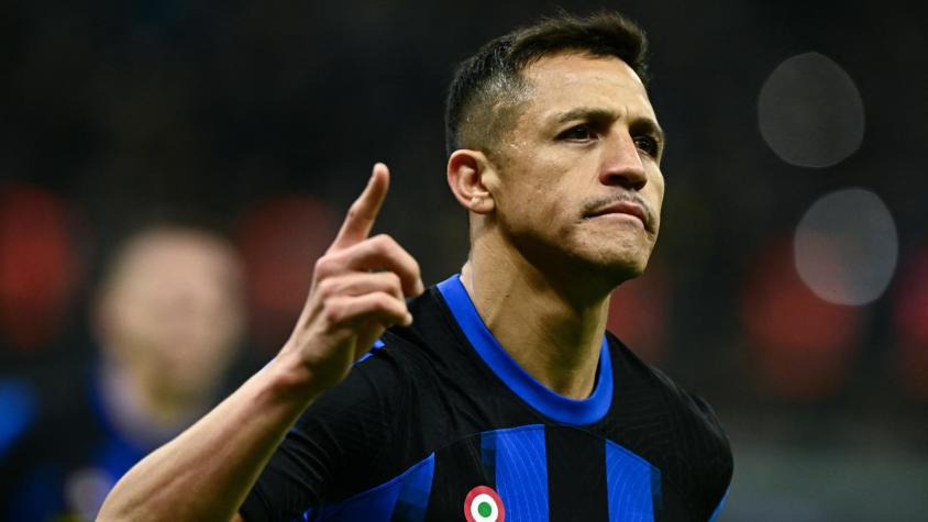 [VIDEO] Con sólo cuatro minutos en cancha: el gol de Alexis en victoria del Inter sobre Empoli
