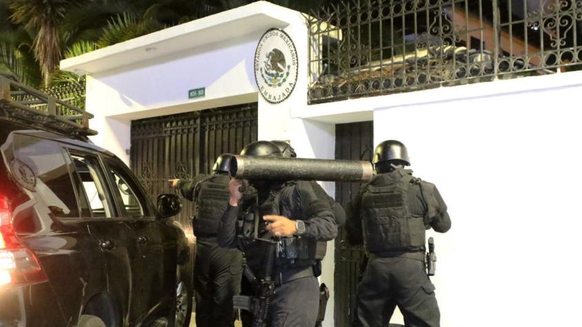 Nicaragua rompe relaciones con Ecuador tras asalto a Embajada de México