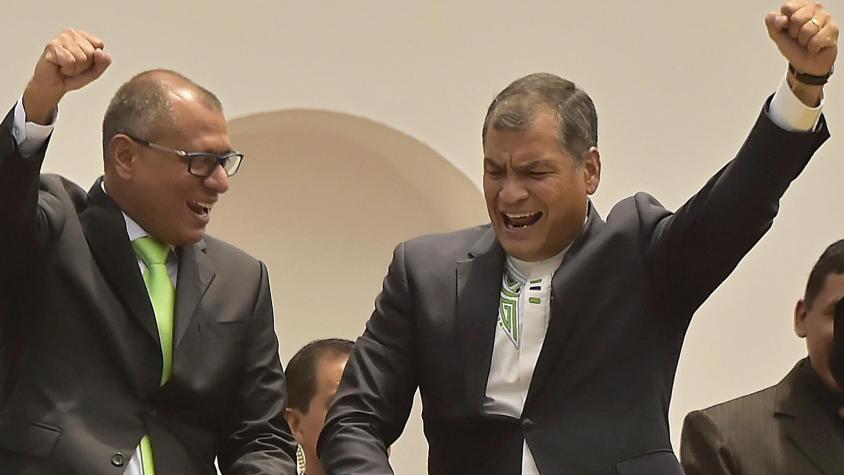 Ministra de Ecuador demanda a Correa por "traición" y pide suspender sus redes sociales