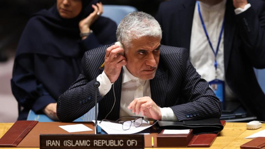 Irán dice en ONU que ataque a Israel fue en defensa propia y que "no tuvo otra opción"