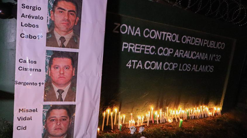 Gobierno anuncia toque de queda en Cañete, Contulmo y Tirúa comunas tras asesinato de carabineros