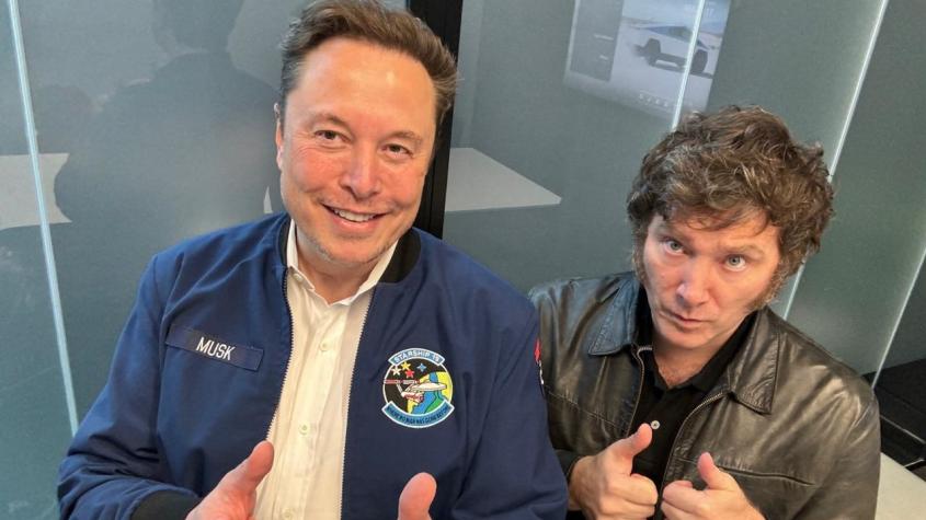 Elon Musk conversa sobre invertir en el litio de Argentina en reunión con Javier Milei Elon Musk conversa sobre invertir en el litio de Argentina en reunión con Javier Milei