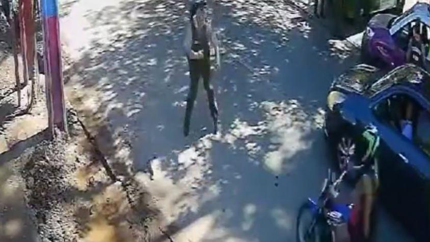 Carabinero es atropellado por motorista que intentó evitar fiscalización en Cerro Navia