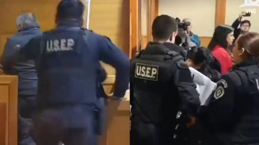Incidentes en audiencia en Temuco: Intentan agredir a auxiliar de colegio acusado de abuso a menores