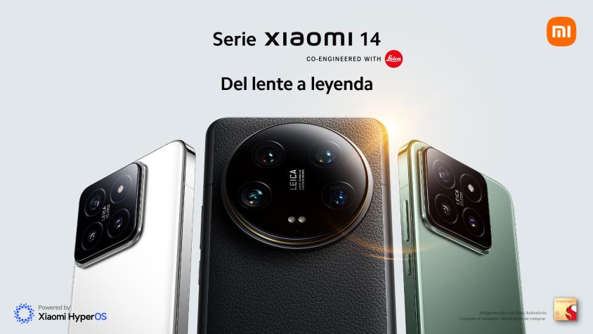 Llega a Chile la Serie Xiaomi 14 con ópticas Leica de última generación