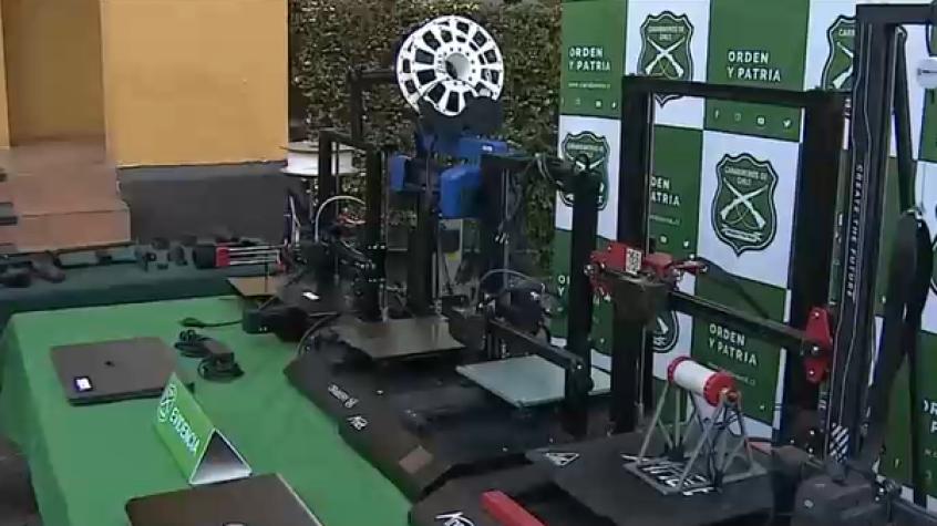 Allanamientos en Estación Central y Macul culminan con incautación de impresoras 3D usadas para fabricar armamento