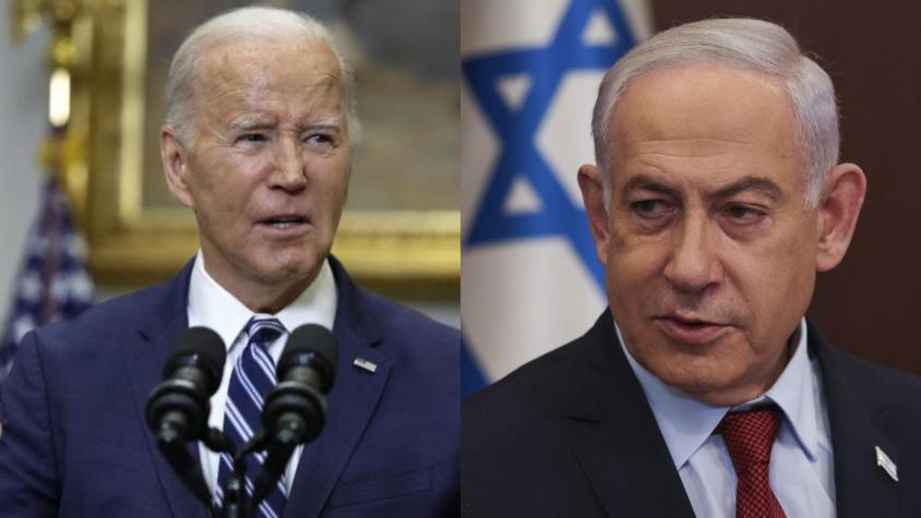 Biden considera que Netanyahu comete "un error" en Gaza: pidió que "llamen a un alto el fuego"